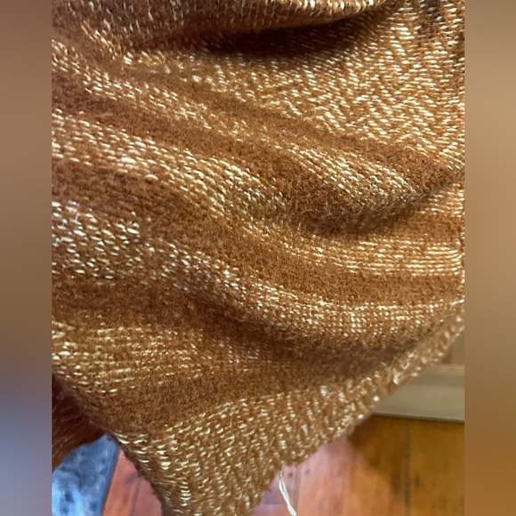 Free people Sz M floor length sweater cardigan sleeveless pockets wool blend - Picture 7 of 15